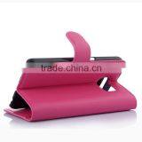 HOT SELLING Luxury Case for Samsung GALAXY S6 Edge PU Lichee Leather Flip Cover With Wallet thumbnail-4