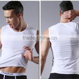 wholesale white undershirts seamless undershirt spandex undershirt for men