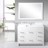 Pure White Simple Design Bathroom Vanity thumbnail-1