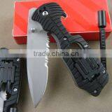 OEM 8Cr13 Multifunctional Military Rescue Knife