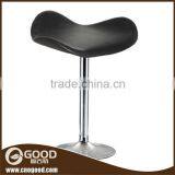 Bar Stool Wood and Leather Bar Chair thumbnail-1
