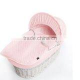 New Dimple Moses Basket Covers 4 Piece Bedding Set Inc Quilt,Skirt,Hood & Sheet thumbnail-1