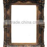 Beautiful Black Resin Frame for Pictures Wall Decoration
