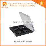 Empty Mini Plactic Compact Fill 4 Color Makeup Eyeshadow Powder Container