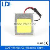 Hot Car Reading Light T10 BA9S COB Car Roof Top Light Led Dome Light thumbnail-3