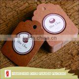 Wholesale Craft Paper Garment Price Tag /cheap Custom Garment Price Tag thumbnail-1