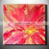 White Flower With Glass Canvas Oil Painting Design on Canvas thumbnail-3