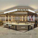 Wholesale Jewelry Store Interior Design Idea Used Glass Display Showcase Kiosk for Shopping Mall thumbnail-5