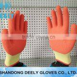 Natural Latex Palm Coated Wrinkle Gloves/industrial Gloves thumbnail-5