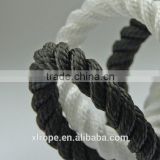 3 strands twisted nylon ship towing rope