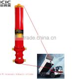 professional Golden quality red hydraulic cylinder