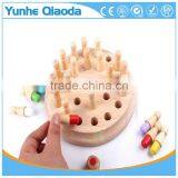 OEM Custom Kids Intelligence Wooden Education Toy Play Chess Game thumbnail-4