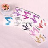 Test Passed Glitter Eye Tattoo Sticker thumbnail-1