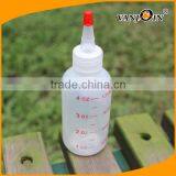 120ml 480ml Daily Soft Plastic c HDPE Ketchup Bottles With Red Measuring Marks thumbnail-6