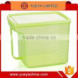 Sealed Storage Box in Refrigerator With Handle --green thumbnail-1