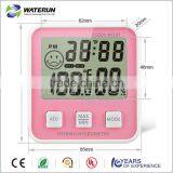 Hot Sale Mini Digital Alarm Clock Thermometer Testing Indoor Humidity and Temperature thumbnail-1