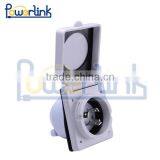 H70134 30 Amp/ 125V Contoured, Square Power Inlets