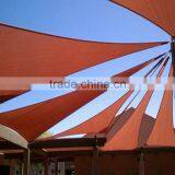 HDPE Garden Anti-sun Knitted Red Shade Sail thumbnail-2