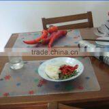China Top Selling Low Price Beautiful Printed Custom Anti-slip Table Cloth Mat thumbnail-2