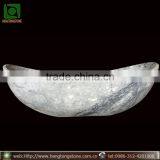 Hand Carved Natural Stone Bowl Bathtub For Bathroom thumbnail-1