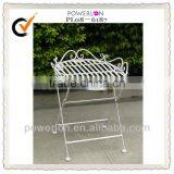 Retro Antirust Folding Metal Outdoor Tea Tray Table thumbnail-1