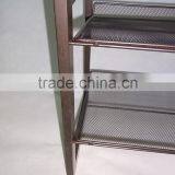 Vivinature Home 2 Tier Stackable Extra Wide Shoe Rack and Storage Shelf thumbnail-5