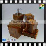 Factory Wholesale Acrylic Bathroom Accessories High Quality PMMA Bath Set From China Manufacturer thumbnail-5