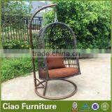 New Style Outdoor Forest Swing Furniture Garden Rattan Hanging Chair thumbnail-4