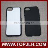 2D Sublimation Rubber 2 in 1 Cell Phone Cover For IPhone 7 thumbnail-4