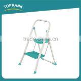 China Manufacturer 2 Step Flexible Tripod Aluminium Ladder Portable Ladder thumbnail-1