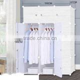 High Qulaity Large Plastic Bedroom Wardrobe thumbnail-2