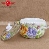 Quality First Kitchenware 3pcs New Enamel Lid Enamel Casserole Set Wholesale thumbnail-3