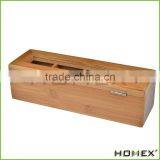 Home Newest Bamboo Tea Bag Box Wood Tea Storage Tin Box/Homex_Factory thumbnail-1