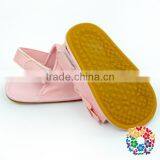 Wholesale Soft Sole Moccasins Prewalker Tassel Pink Girls Sandals