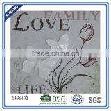 MDF Wall Plaque Hanging Flower and Butterfly Home Decorative Signs thumbnail-3