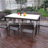 China Manufacturer Garden Outdoor Dining Set New Product Environmentally Protective thumbnail-2