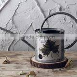 Recycle French Antique Galvanized Wholesale Metal Watering Can thumbnail-1