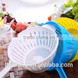 New Design Plastic Vegetable Strainer/Kitchen Plastic Strainer With Handle/plastic Colander With Handle thumbnail-5