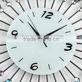 Custom Good Quality Lower Price Crystal Clear Design Wall Clock thumbnail-3