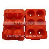 6 Cups FDA Silicone Ice Ball Mold Maker in Shenzhen Guangdong China
