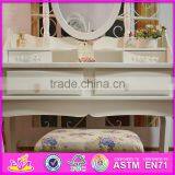 2016 Wholesale High Quality Solid Wooden Make up Vanity W08H058 thumbnail-3