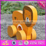 2017 New Products Kids Lion Car Toy Wooden Toy Plans W04A320 thumbnail-5