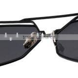 2016 Super Lovers Poly Polarized Sunglasses Metal Hollow Out V Glasses Frame Color Film Sunglasses thumbnail-4