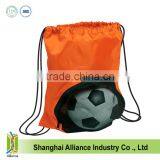 UEFA Euro 2016 Soccer Top Quality Promotional Nylon Drawstring Bag/ Nylon Drawstring Backpack thumbnail-4