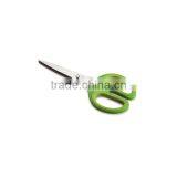 B2604 3 Layers of Blades Stainless Steel Herb Scissors