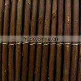 Dark Brown Rolled Willow Screen thumbnail-3