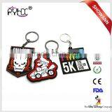 Silicone PVC Key Chain Holder , Custom Key Chain OEM Pvc Key Ring thumbnail-1