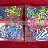 Fancy Airplane Shaped Colorful Paper Clips thumbnail-5