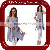 Top Quality Leteste Design Lady Chiffon Top Wholesale thumbnail-1