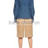 2016 New Style High Quality Denim Jacket Women Cheap Made in China thumbnail-2